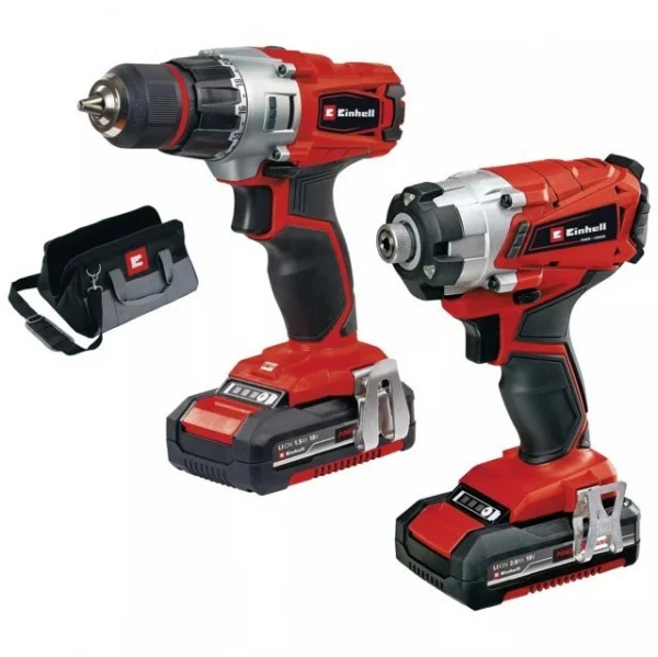Einhell TE-TK 18/1 Li Kit (CD+CI) Set trapani e avvitatori con batteria 18 V - 4257232