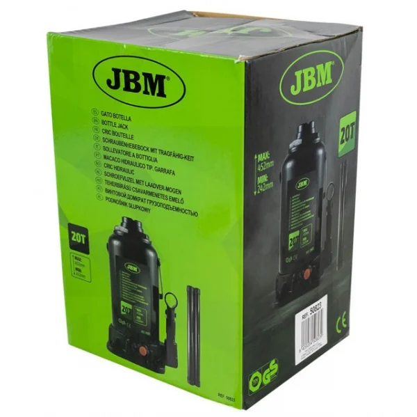 Jbm 50823 sollevatore a bottiglia da 20t - dettaglio 3
