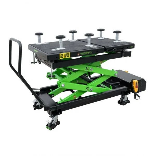 Jbm 54386 tavolo idraulico per batterie veicoli 1200 kg con staffa - dettaglio 1