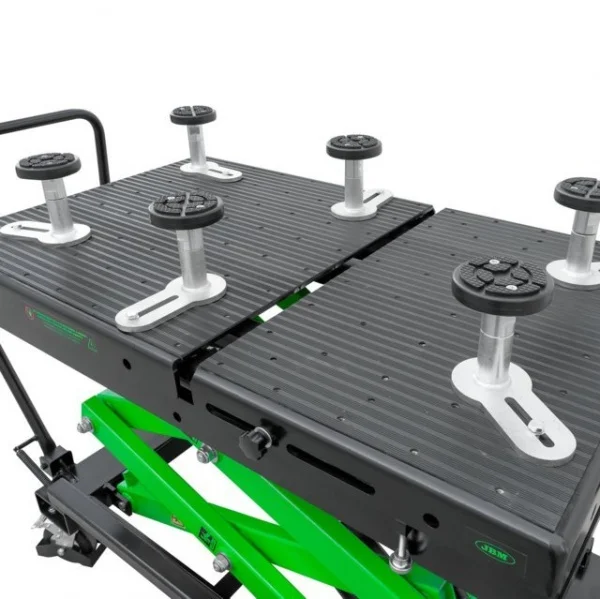 Jbm 54386 tavolo idraulico per batterie veicoli 1200 kg con staffa - dettaglio 3