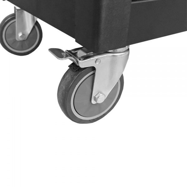 JBM SERIE468R Cassettiera rossa a 7 cassetti con termoformato 108 Pz. - SERIE468R