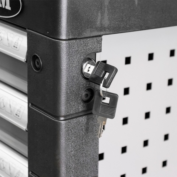 JBM SERIE468G Cassettiera grigia a 7 cassetti con termoformato 108 Pz. - SERIE468G