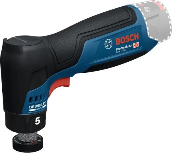 Bosch gex 12v-32 levigatrice orbitale 12 v da 5 mm senza batteria 06019l2000 - dettaglio 1