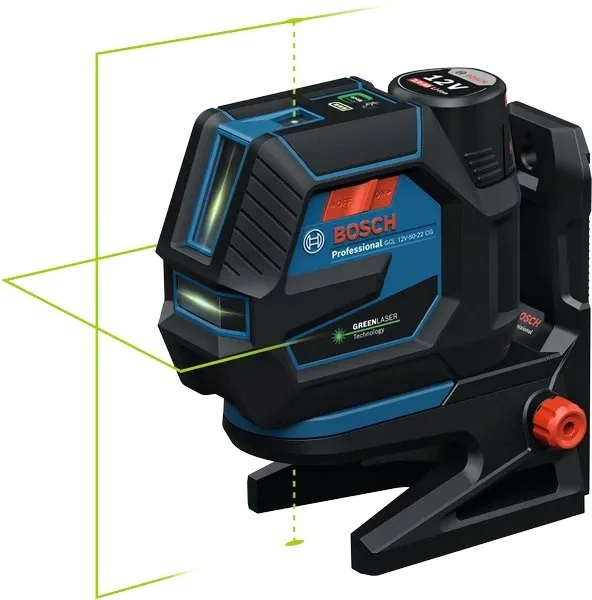 Bosch gcl 12v-50-22 cg livella laser verde combinataa linee e punti con batteria 12 v 0601066s02 - dettaglio 2