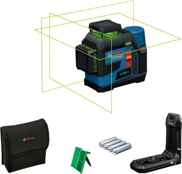 Bosch gll 12v-100-33 cg livella laser a linee verdi 360° senza batteria 0601065400 - dettaglio 1