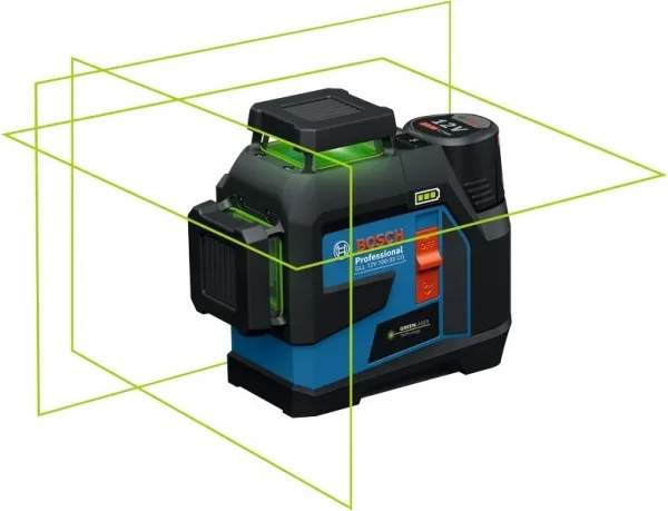 Bosch gll 12v-100-33 cg livella laser a linee verdi 360° con batteria 0601065401 - dettaglio 2