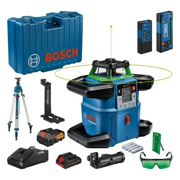 Bosch grl 650 chvg + bt300hd livella laser rotante a batteria 18 v con treppiede 06159940ps - dettaglio 1