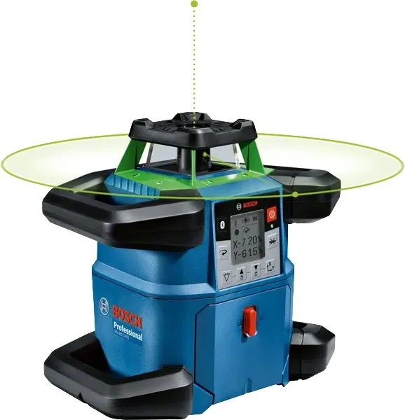 Bosch grl 650 chvg + bt300hd livella laser rotante a batteria 18 v con treppiede 06159940ps - dettaglio 2