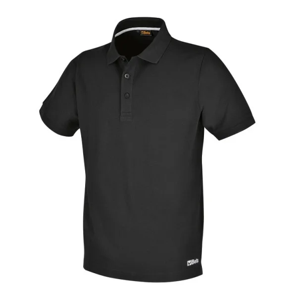 Beta 7552n polo nera 100% cotone 7552n - dettaglio 1