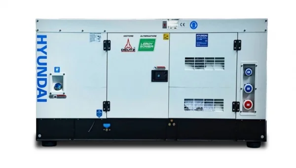 Hyundai 65558 generatore silenziato trifase 400 v a diesel 53 kw - dettaglio 1