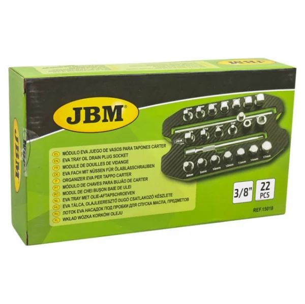 Jbm 15018 termoformato morbido con utensili 22 pz. - dettaglio 3