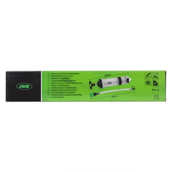Jbm 52498 siringa per estrazione olio 1500 ml - dettaglio 5