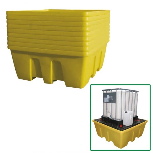 Jbm 52807 vasca di raccolta container ibc 2500 kg - dettaglio 2