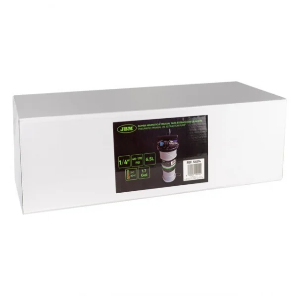 JBM 54514 Pompa estrazione olio pneumatica manuale 6,5 L - 54514