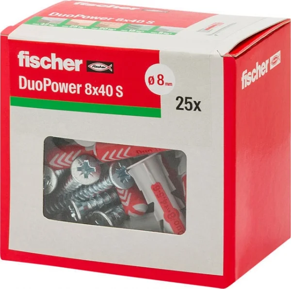 Fischer duopower s y tassello bimateriale con vite in confezione - dettaglio 4