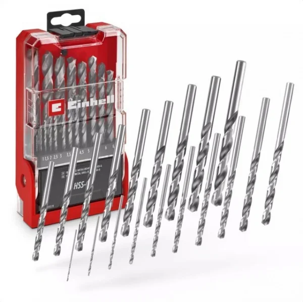 Einhell 205519 set di punte hss-g per metallo 19 pz. - dettaglio 1