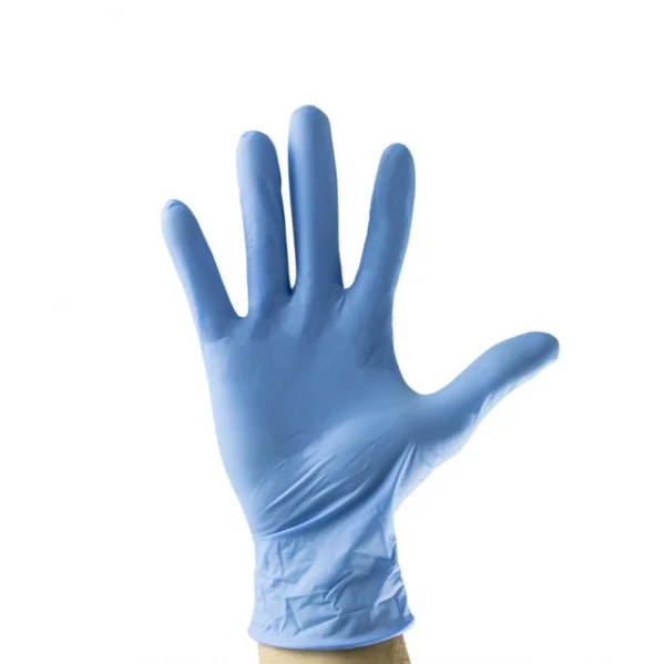 Jbm guanti monouso in nitrile en374-5 da 100 pz. 53923 - dettaglio 1