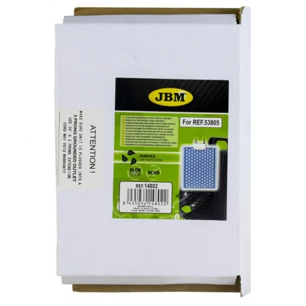 Jbm 14802 piastra di ricambio per generatore portatile di ozono 53805 - dettaglio 5