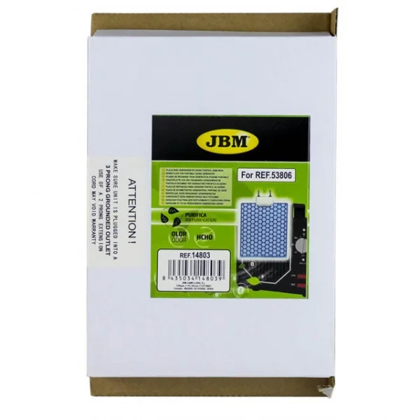 Jbm 14803 piastra di ricambio per generatore portatile di ozono - dettaglio 5