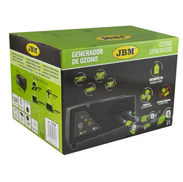 Jbm 53796 generatore portatile di ozono 600 mg/h - dettaglio 3