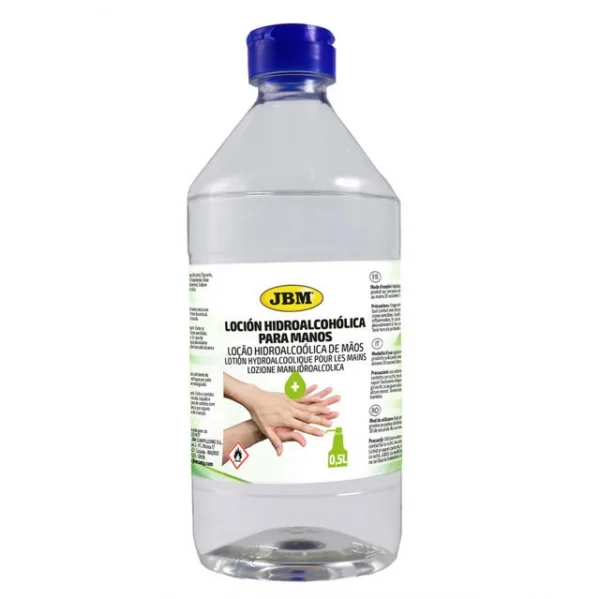 Jbm 53822 lozione da mani idroalcolica in bottiglia 0,5 l - dettaglio 1
