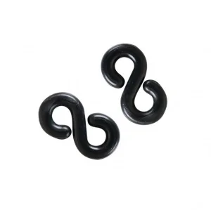 Jbm 53942 anello della catena in plastica nero - dettaglio 1