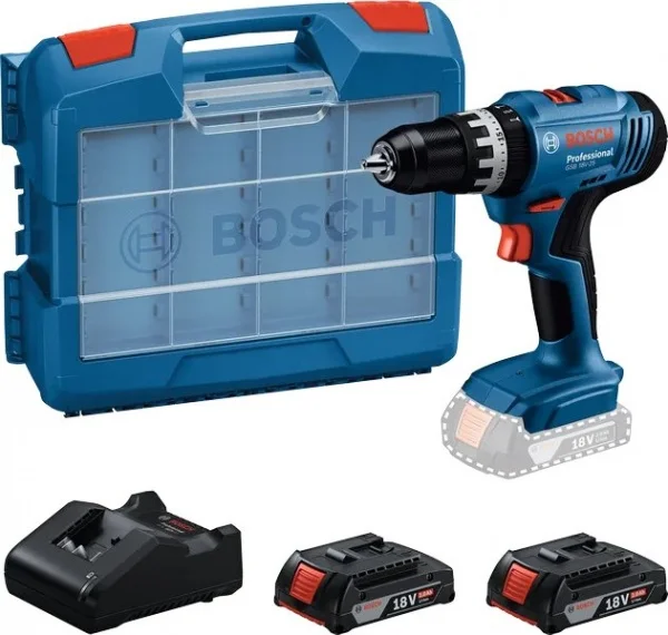 Bosch gsb 18v-25 trapano avvitatore a percussione 18 v a batteria 06019k9304 4053423341218 - dettaglio 1