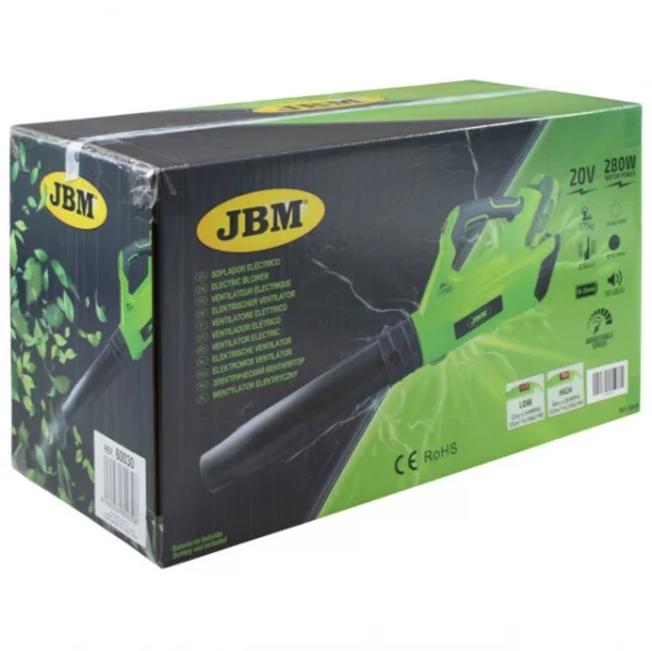 Jbm 60030 soffiatore 20 v senza batterie 60030 8435034600308 - dettaglio 5