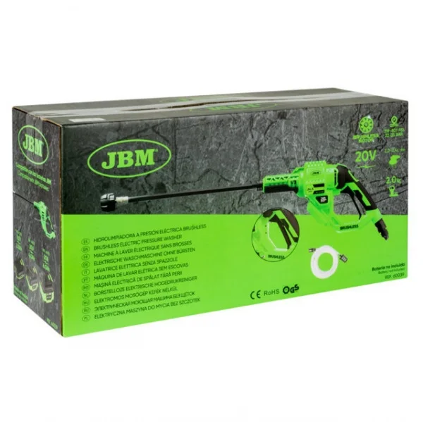 Jbm 60039 idropulitrice 20 v senza batteria 60039 8435034600391 - dettaglio 5
