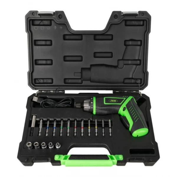 Jbm 54683 cacciavite 3,6 v a batteria con set di punte 54683 8435034546835 - dettaglio 1