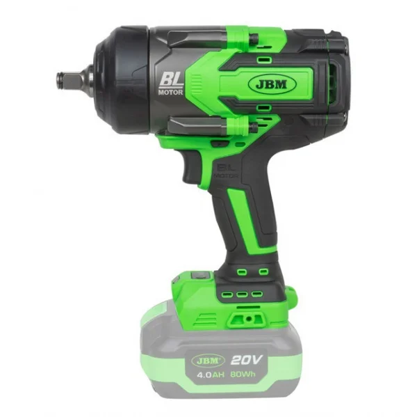 Jbm 60044 avvitatore a impulsi 20 v brushless 1200 nm senza batterie 60044 8435034600445 - dettaglio 2