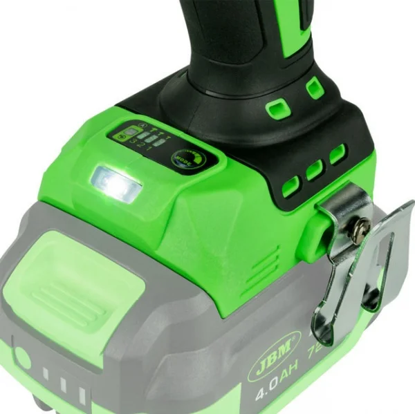 Jbm 60044 avvitatore a impulsi 20 v brushless 1200 nm senza batterie 60044 8435034600445 - dettaglio 4