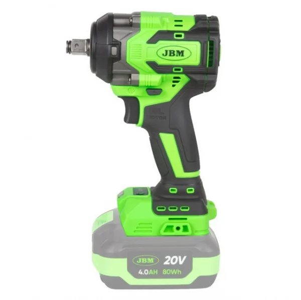 Jbm 60046 avvitatore a impulsi 20 v brushless 800 nm senza batterie 60046 8435034600469 - dettaglio 2