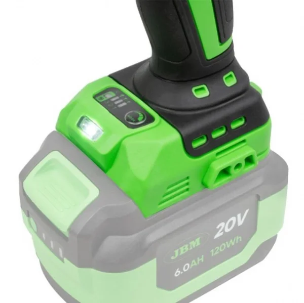 Jbm 60048 avvitatore a impulsi 20 v brushless 1000 nm senza batterie 60048 8435034600483 - dettaglio 4