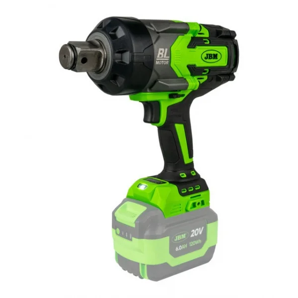 Jbm 60050 avvitatore a impulsi 20 v brushless 1800 nm senza batterie 60050 8435034600506 - dettaglio 1