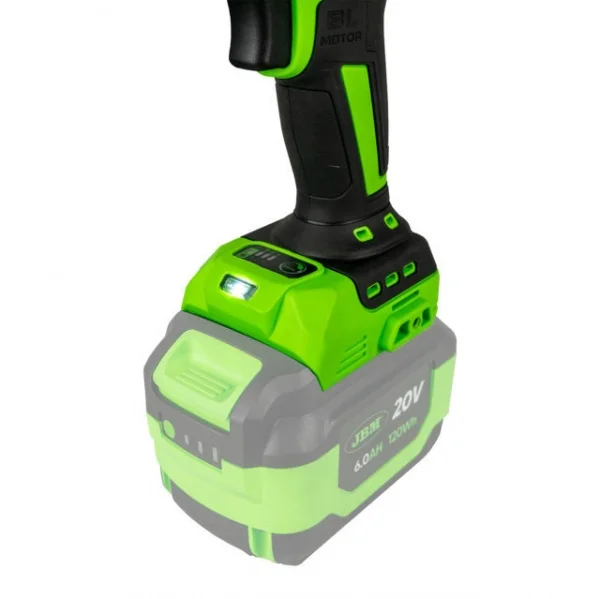 Jbm 60050 avvitatore a impulsi 20 v brushless 1800 nm senza batterie 60050 8435034600506 - dettaglio 4