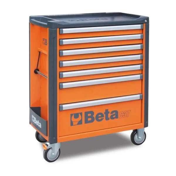 Beta 3700-o7/5m cassettiera mobile 7 cassetti con assortimento 181 pz. 037000371 - dettaglio 2