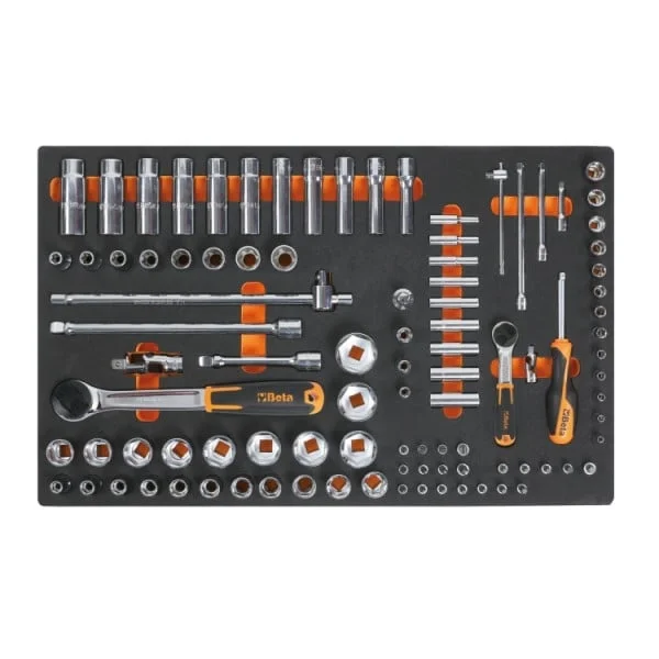 Beta 3700-o7/5m cassettiera mobile 7 cassetti con assortimento 181 pz. 037000371 - dettaglio 6