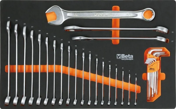 Beta bw 2400s7/5m cassettiera mobile con assortimento in termoformati 262 pz. 024006851 - dettaglio 8