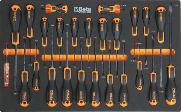 Beta bw 2400s 8/e-l cassettiera mobile con assortimento in termoformati 398 pz. 024006341 - dettaglio 4