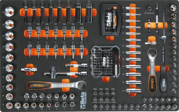 Beta bw 2400s 8/e-l cassettiera mobile con assortimento in termoformati 398 pz. 024006341 - dettaglio 6