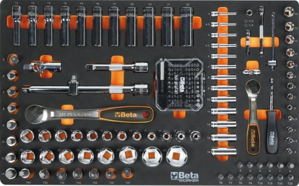 Beta bw 2400rsc24/7n-249ut cassettiera mobile con assortimento 249 pz. 024006259 - dettaglio 4