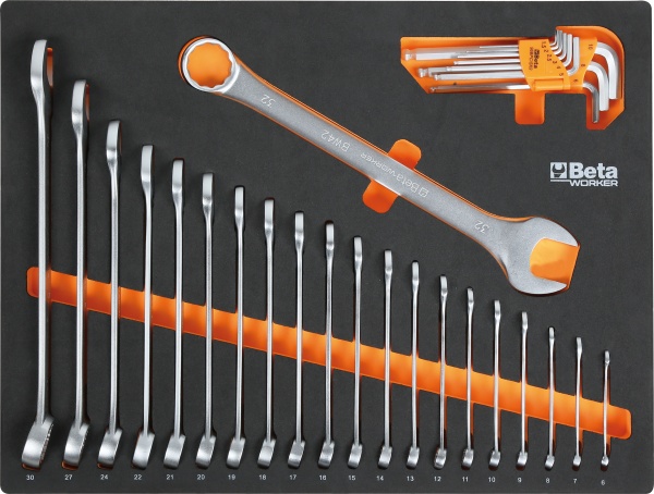 Beta BW 5945/2024 Assortimento utensili utilizzo universale in termoformati 268 Pz. - 059456302