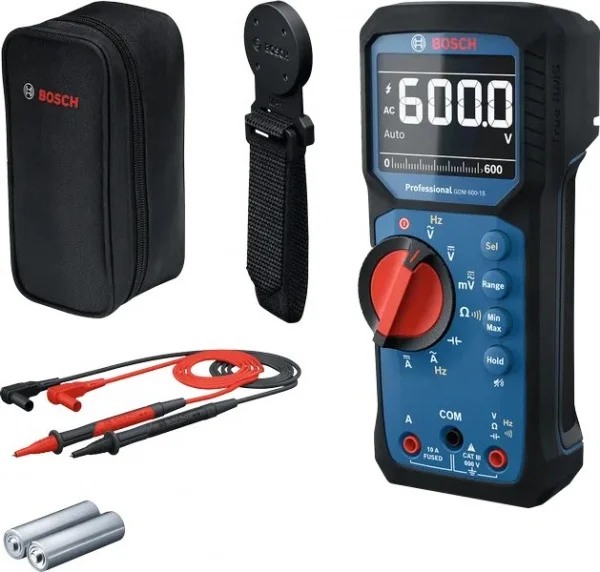 Bosch 0601077301 multimetro digitale 600 v con supporto magnetico 0601077301 4053423340648 - dettaglio 1