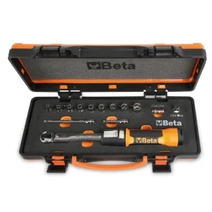 Beta 666/c2 chiave dinamometrica zero-reset 1/4" 5-25 nm a scatto con accessori 8054809850702 - dettaglio 1