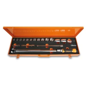 Beta 666/c30 chiave dinamometrica zero-reset 1/2" 60-300 nm a scatto con accessori 8054809850825 - dettaglio 1