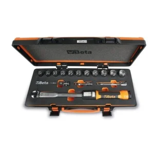 Beta 666/c10x chiave dinamometrica zero-reset 1/2" 20 - 100 nm a scatto con accessori 8054809850764 - dettaglio 1