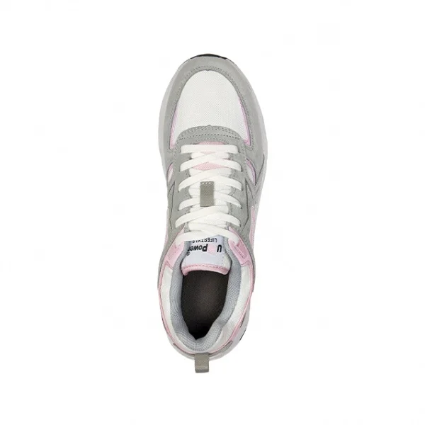 U-power jackie pnk sneakers antiscivolo grigio rosa ob e fo sr us20259 - dettaglio 2