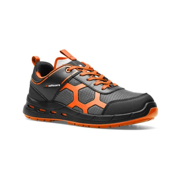 Sottozero ufo arancio scarpe antinfortunistiche basse s1ps sz100a - dettaglio 2