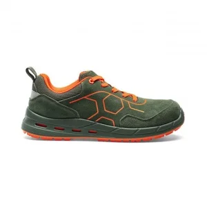 Sottozero norad verde/arancio scarpe antinfortunistiche basse s1ps fo sr sz400v - dettaglio 1